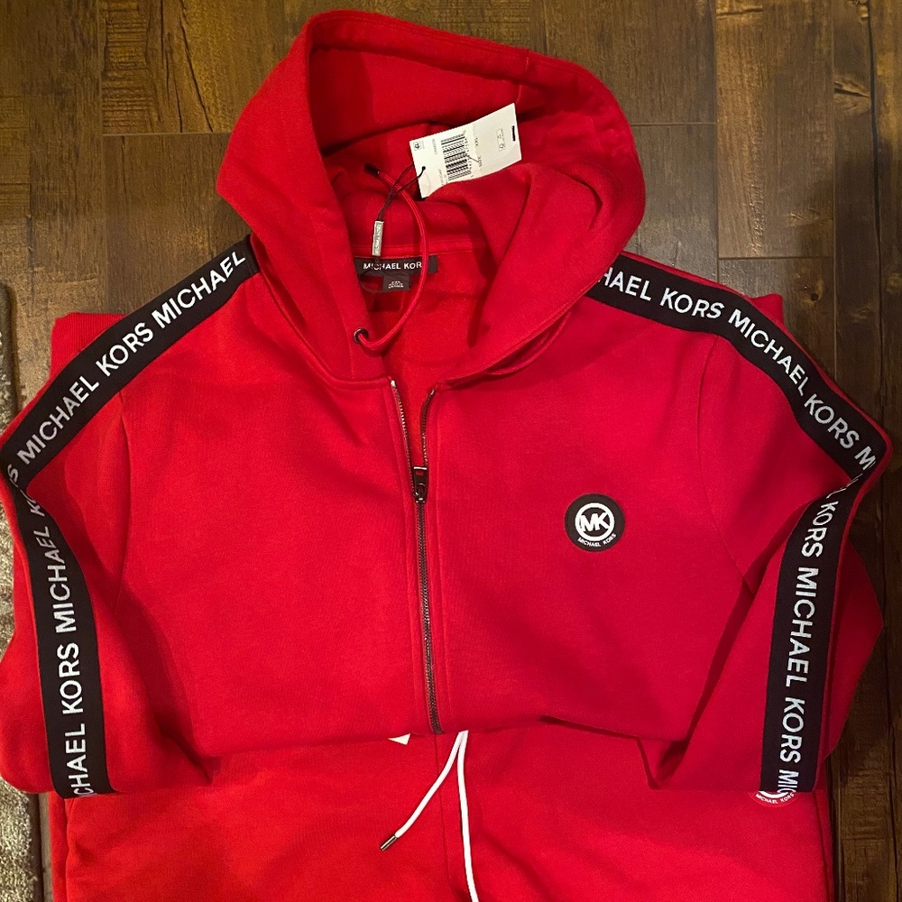 Michael Kors Mens Hooded Jogging Suit